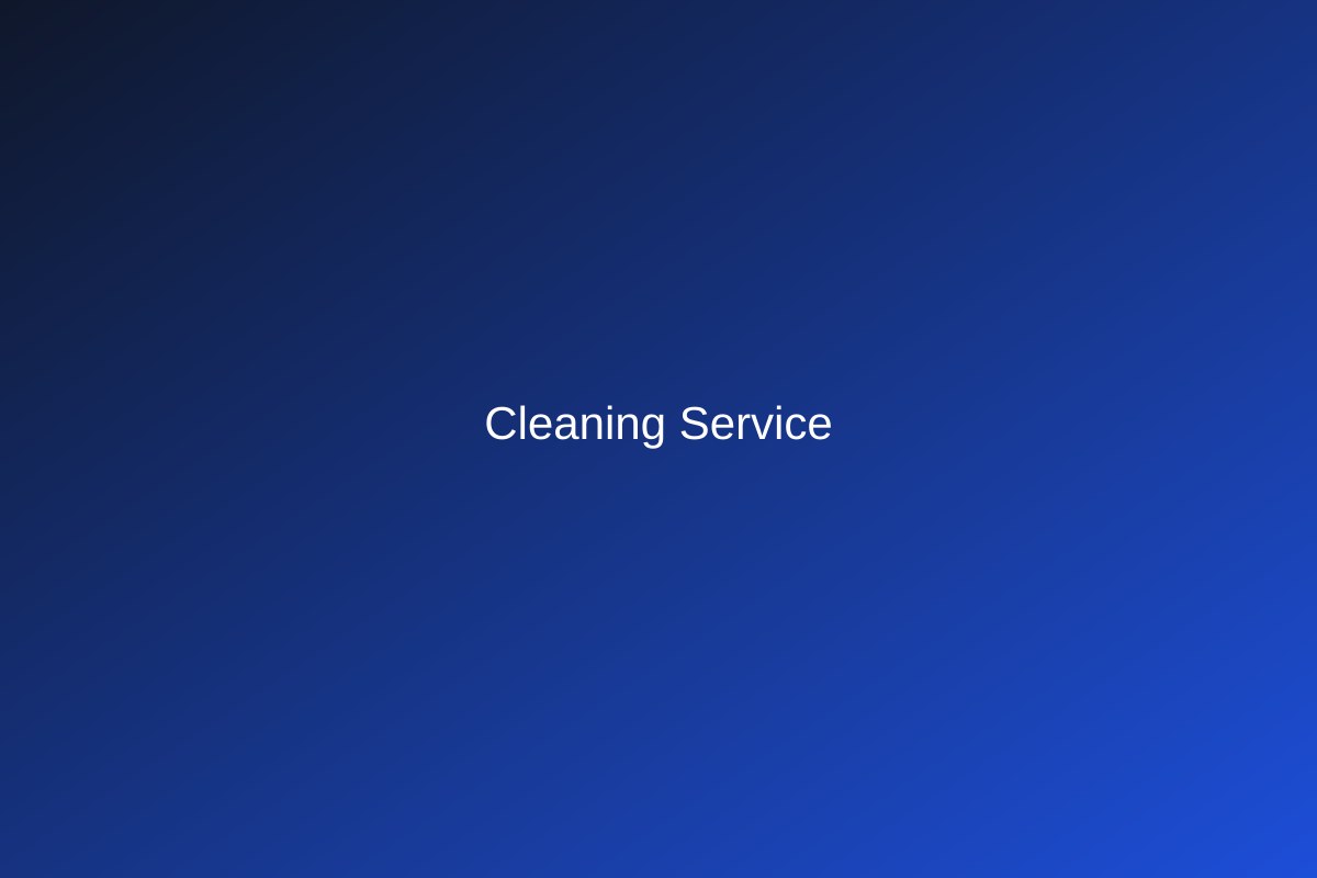 Cleaning